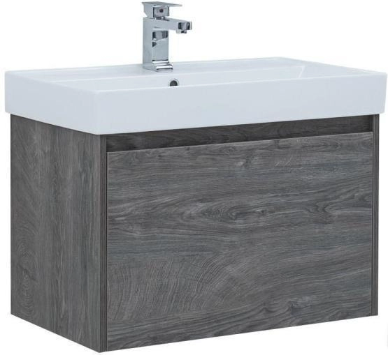 Тумба под раковину Aquanet Nova Lite 75 дуб рошелье (1 ящик)