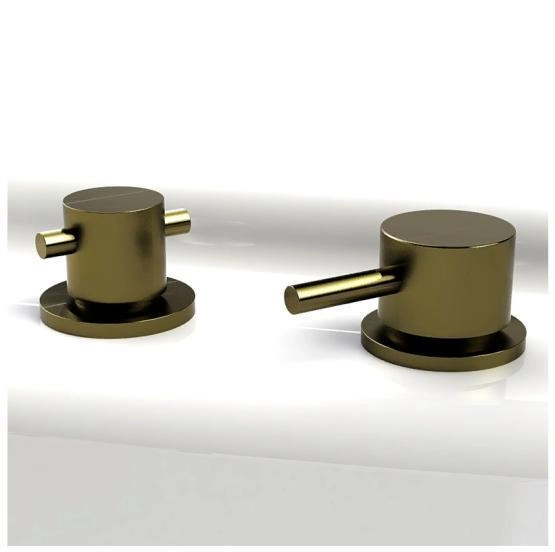 Смеситель на борт ванны Радомир МиниБриз-BRONZE 1-27-4-0-0-608 бронза