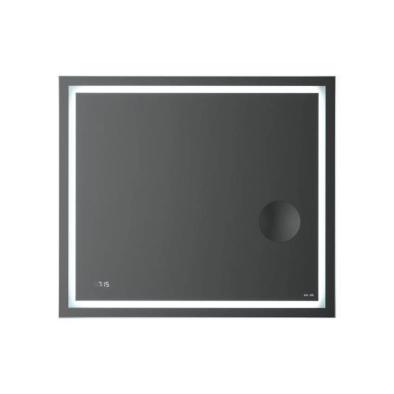 Зеркало AM.PM GEM 80 см Led-подсветка, часами и косметическим зеркалом,M91AMOX0803WG