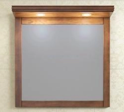 Зеркало Opadiris Мираж 80/1 780х780х175 мм. цвет светлый орех