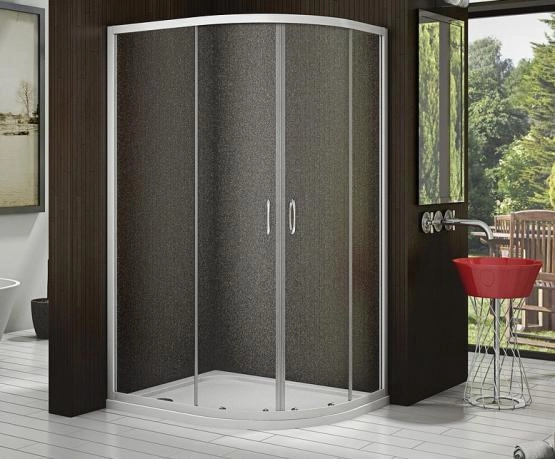 Душевой угол GOOD DOOR Latte R-120-G-WE 120x80 см