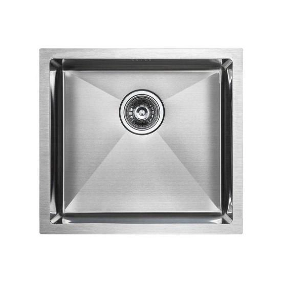 Кухонная мойка Paulmark MARX PM214844-BS 480х440мм брашированная нерж. сталь