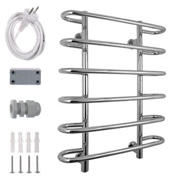 Полотенцесушитель Energy Nova 800x600 электрический хром