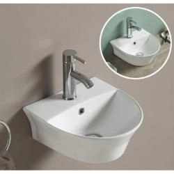 Раковина CeramaLux N 78370A 45 см подвесная