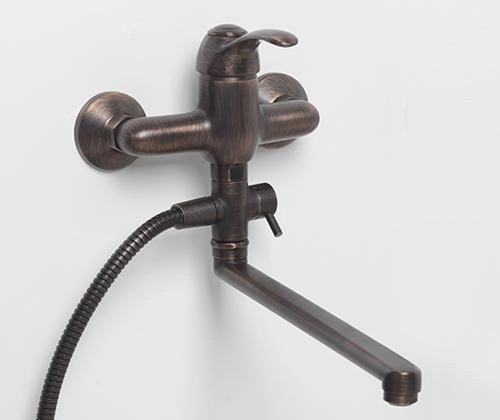 Смеситель для ванны WasserKraft Isar 1302L бронза