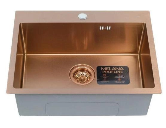 Мойка D6045HC MELANA ProfLine 3,0/220 БРОНЗА врезная прямоугольная D6045HC