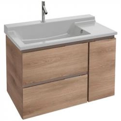 Тумба под раковину Jacob Delafon SOPRANO EB1331-E10 96 см цвет квебекский дуб