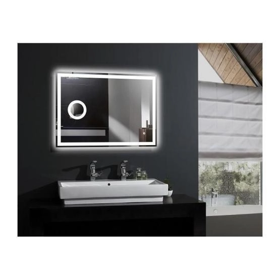 Зеркало ESBANO ES-3429KDF LED подсветка Антизапотевание 100х70х5