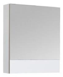 Зеркало шкаф Aquanet Верона 58 цвет белый