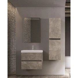 Тумба Belux Париж НП 70-02 Бетон Чикаго под умывальник Париж ПА 700