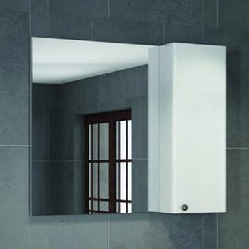 Зеркало шкаф Comforty Амстердам-95 белый