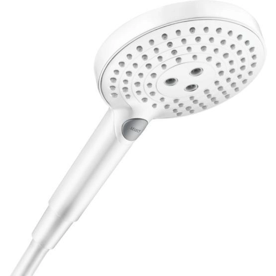 Hansgrohe 26530700 Raindance Select S Ручной душ ?120 мм, 3 режима, матовый белый