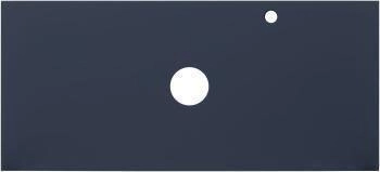 Столешница для раковины Aquanet Арт 100 маренго МДФ