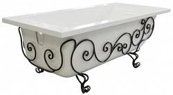 Кованая подставка Эстет Дельта (цвет патина)