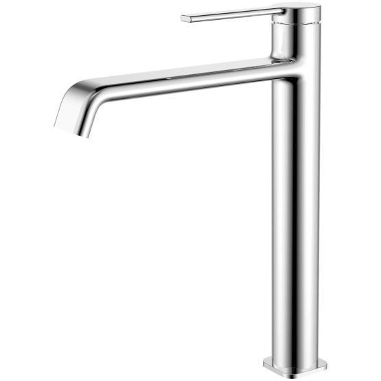 Смеситель для раковины-чаши Azario VINCENTE высокий, без донного клапана, хром (AZ-VPV168R26C)