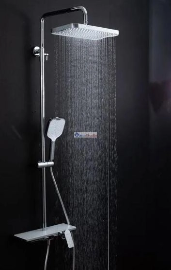 Душевая система Gappo G2496-10 белый с изливом