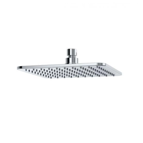 Верхний душ Kludi A-Qa 6452005-00 20x20 см квадратный, плоский 6 мм, цвет хром