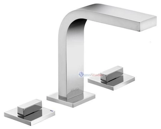 Смеситель для умывальника Keuco Edition 11 51115010100 на 3 отверстия Хром