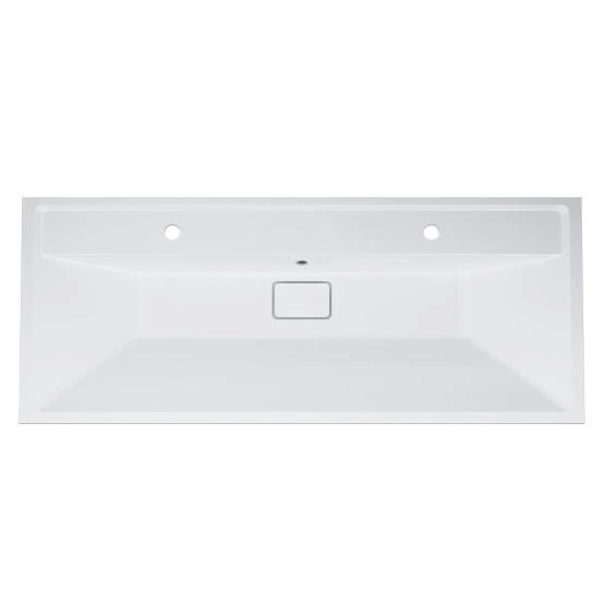 Раковина мебельная AM.PM Inspire 2.0 M50AWPX1201WG 120 см искусственный мрамор белый матовый