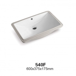 Раковина CeramaLux 540F 60 см встраиваемая снизу