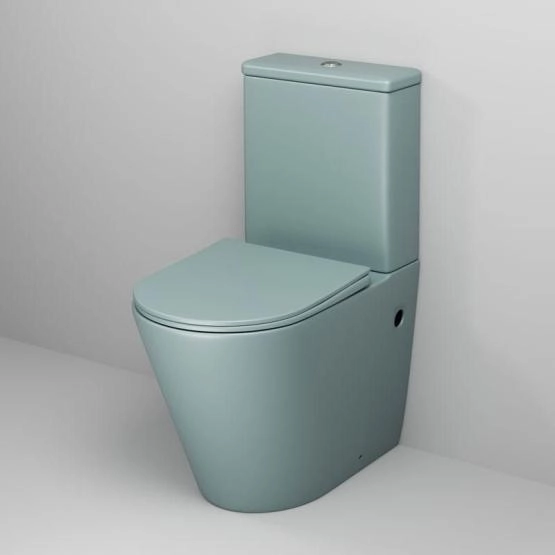 Унитаз Grossman GR-4480MNMS Color (620*365*810) МЯТНЫЙ МАТОВЫЙ напольный Безободковый
