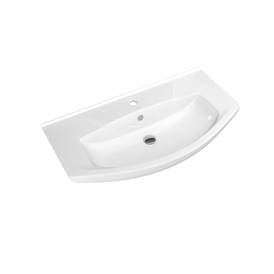 Раковина Kirovit Элеганс 85 см подвесная