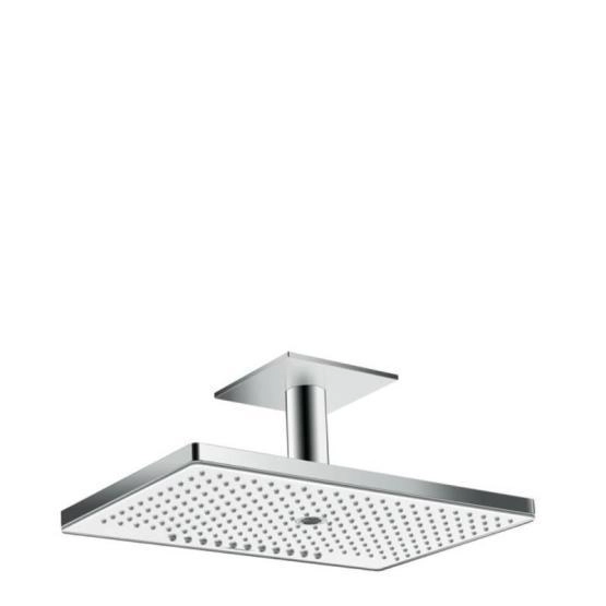 Hansgrohe 24006400 Rainmaker Select Верхний душ 460х300 мм, 3 реж., потол. кроншт.100 мм белый / хром