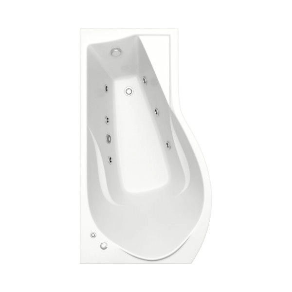 Ванна Bas Капри 170x80 без гидромассажа левая