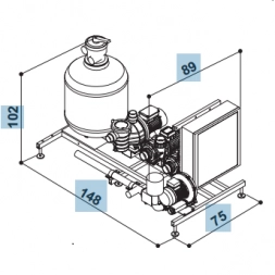 Jacuzz комплект оборудования 3 kW Spa Pack