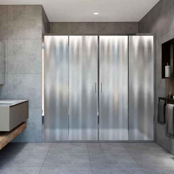 Душевая дверь Vincea Garda VDS-1G2200CH, 2000, хром, стекло шиншилла