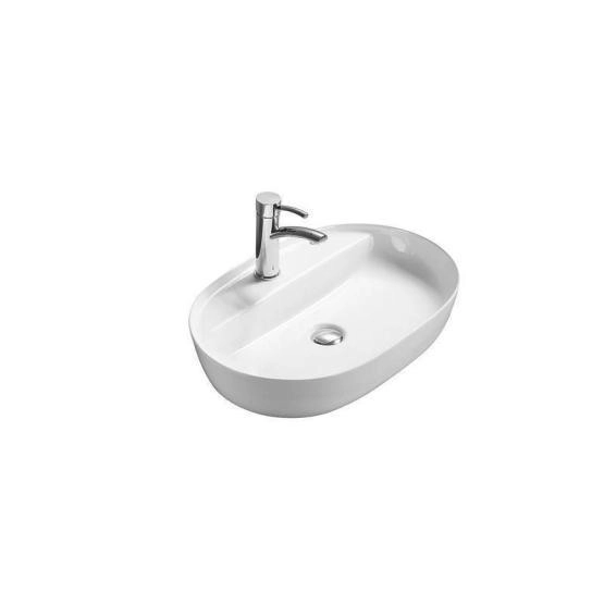 Раковина SantiLine SL-1082 керамическая, накладная