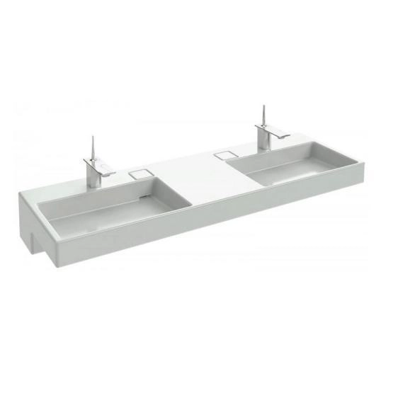 Раковина Jacob Delafon TERRACE EXA9112-00 150 см подвесная двойная с подсветкой