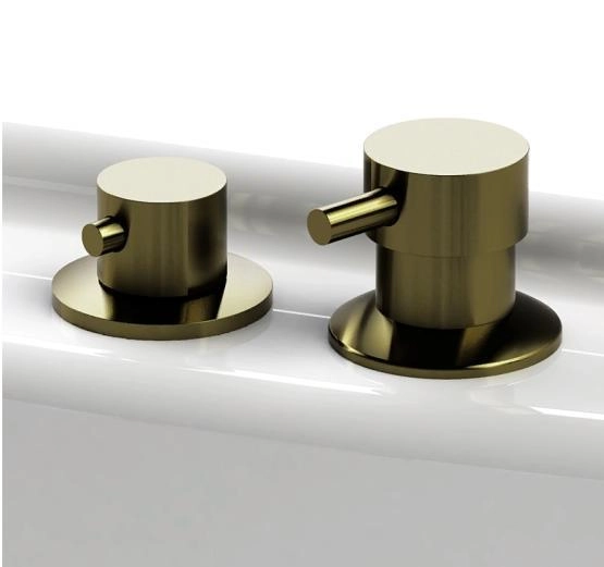 Смеситель на борт ванны Радомир Бриз-BRONZE 1-27-4-0-0-607 бронза