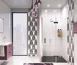 Душевая дверь WasserKraft Aller 10H05RBLACK 120 см, распашная, правая