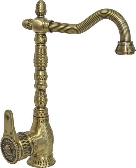 Смеситель для кухни ZORG Antic (A 422 K-BR) бронза