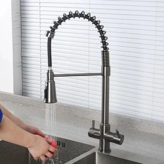 Смеситель Gappo G4398-69 для кухни с подключением фильтра питьевой воды