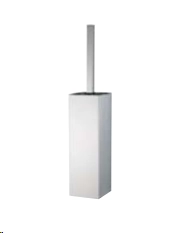 Bagno&Associati Essenza ёршик для унитаза 80x80x410h мм, напольный, латунь, цвет Brushed Nickel
