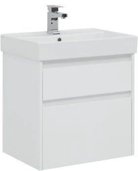 Тумба под раковину Aquanet Nova Lite 60 белый (2 ящика)