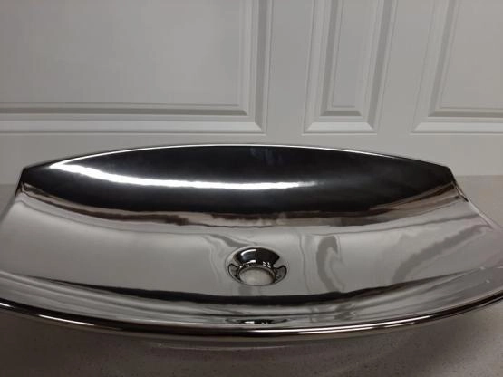 Раковина на столешницу Bien Harmony 64 см цвет платина HRLG06301FD0X0000