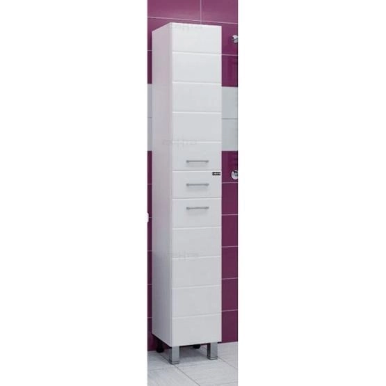 Шкаф-пенал СаНта Омега 30 507001, напольный, цвет белый