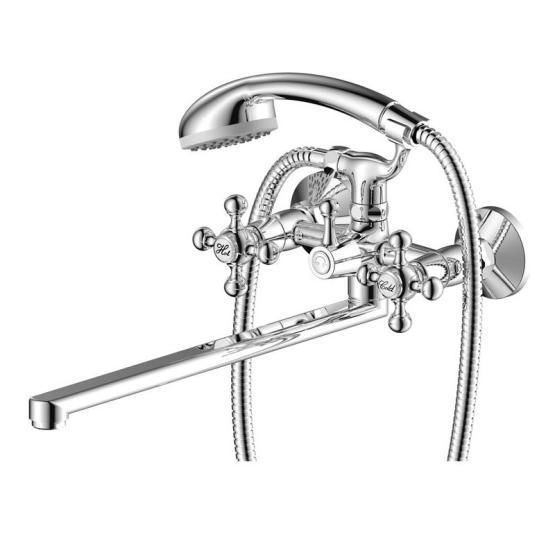 Смеситель OLIVES Girona 01221GR для ванны,хром