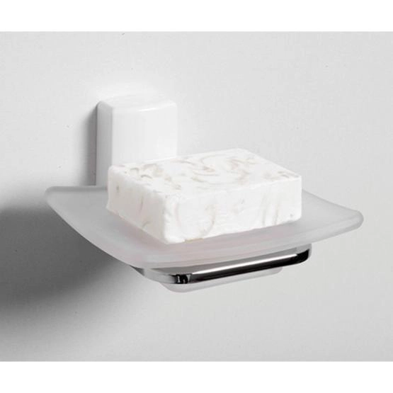 Мыльница Wasserkraft Leine K-5029WHITE стеклянная