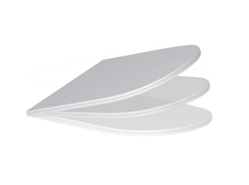 Nic Design Pin сиденье для унитаза Slim, механизм плавного закрывания, цвет Prugna Matt
