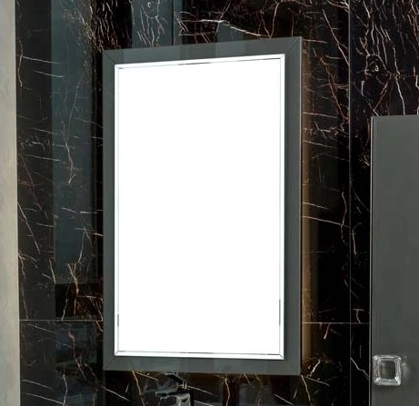 Зеркало Boheme Dolce Глянцевый Графит 105x70см 567-GR