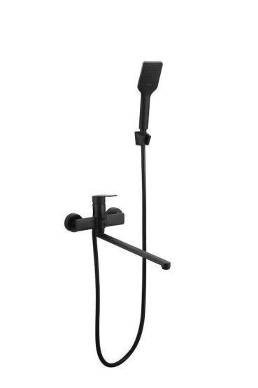 Смеситель для ванны и душа ESKO SINGAPORE black SB 31 черный