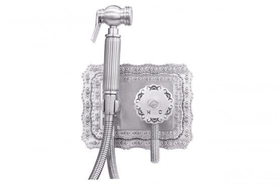 Смеситель для биде ZORG Zorg Antic (A 116 BD-SL) серебро
