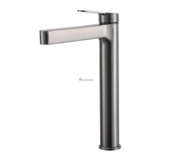 Смеситель Gappo G1099-89 высокий для раковины Оружейная сталь