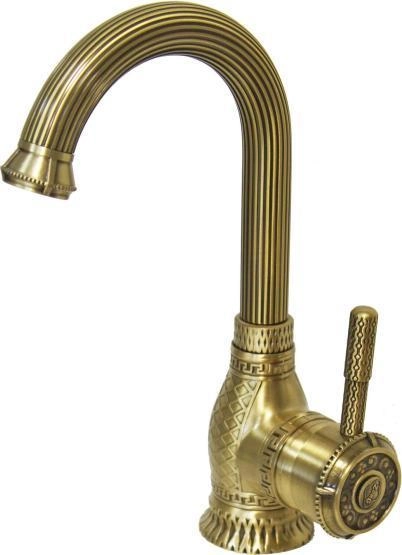 Смеситель для раковины ZORG Antic (A 207U-BR) бронза