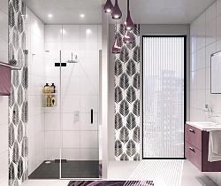 Душевая дверь WasserKraft 10H05LBLACK 120 см, распашная, левая