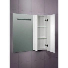 Зеркало шкаф Belux угловое Япония В 80 Ш (шк.справа) с подсветкой